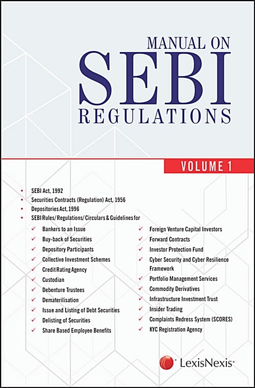 Manual on SEBI Regulations (Set of 2 Volumes) (Paperback)