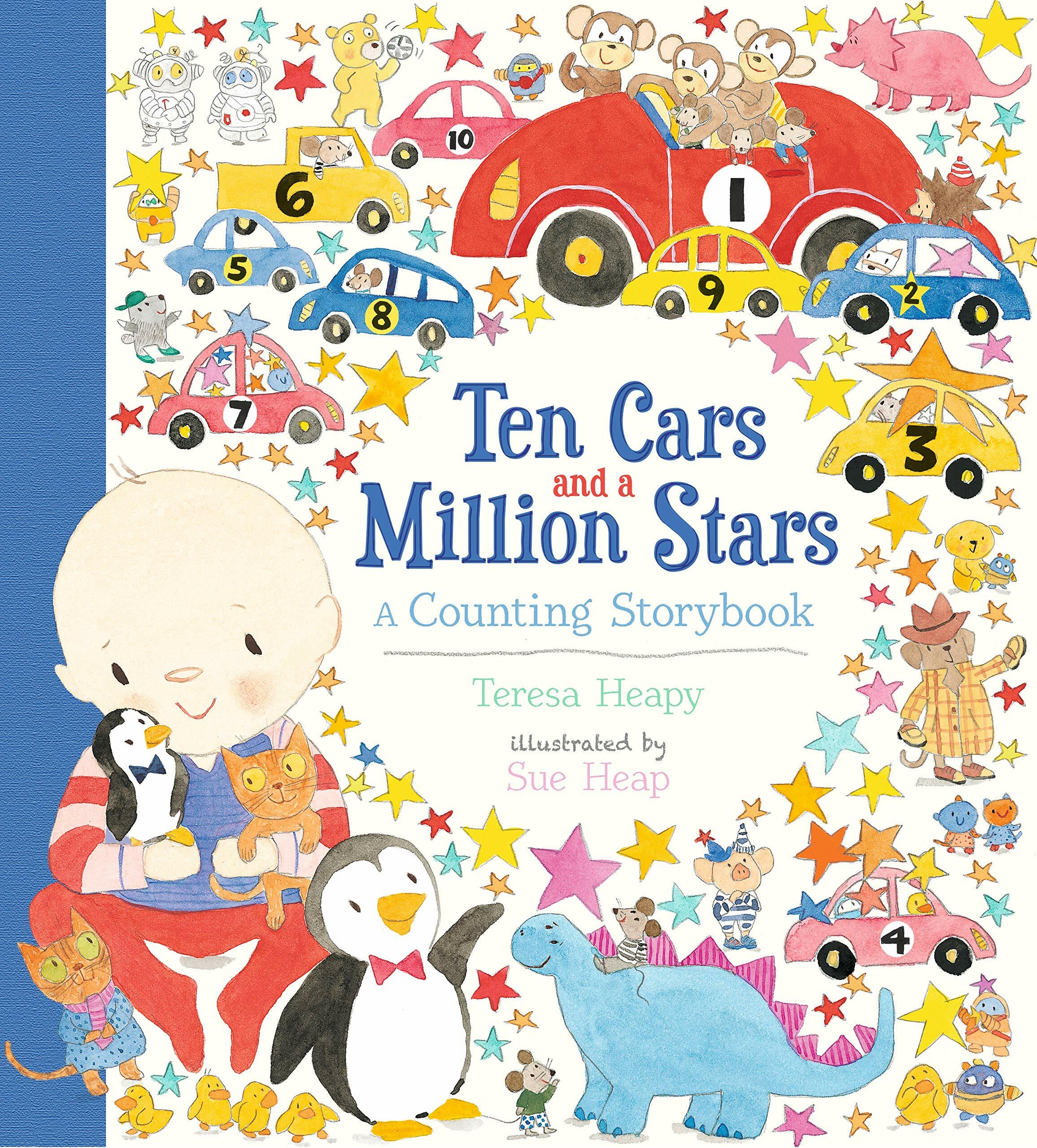 Ten Cars and a Million Stars : A Counting Storybook (Hardcover)