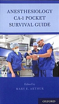 Anesthesiology CA-1 Pocket Survival Guide (Paperback)