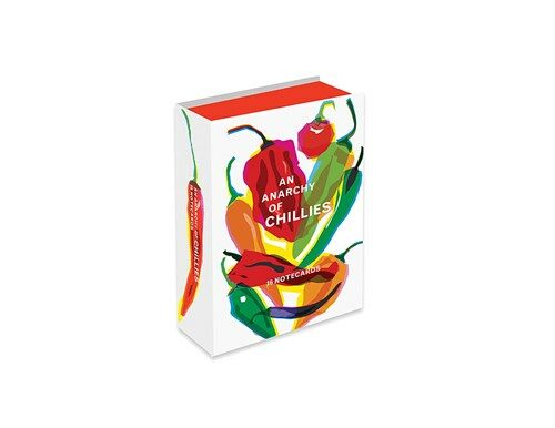 An Anarchy of Chillies: Notecards (Postcard Book/Pack)
