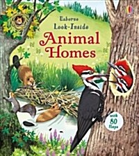 Look Inside Animal Homes (Board Book)