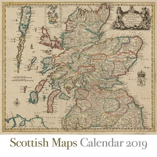 Scottish Maps Calendar 2019 (Calendar)
