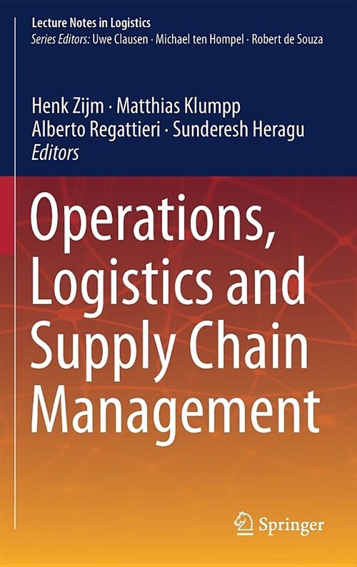 Operations, Logistics and Supply Chain Management (Hardcover, 2019)