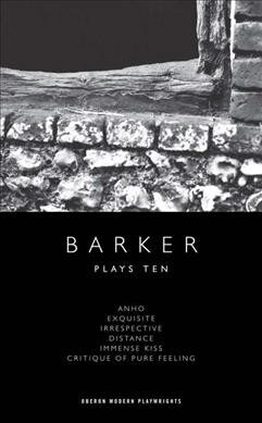 Howard Barker: Plays Ten (Paperback)