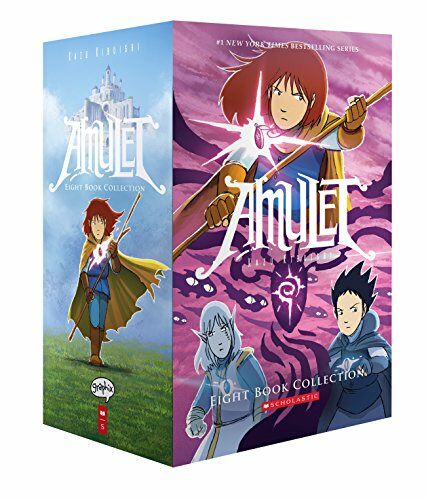 [중고] Amulet #1-8 Box Set (Paperback 8권)