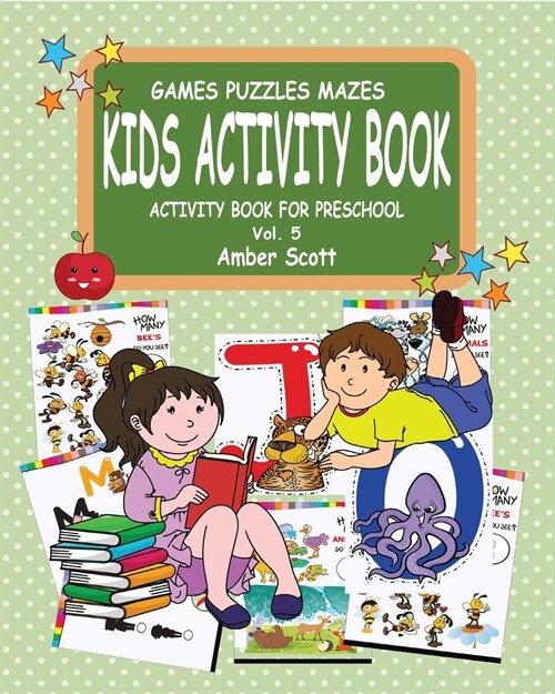 Kids Activity Book ( Activity Book For Preschool)- Vol.5 (Paperback)