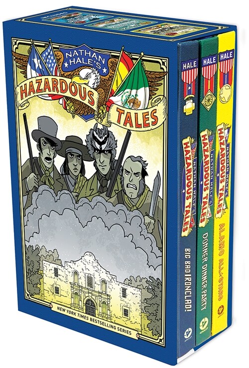 Nathan Hales Hazardous Tales Second 3-Book Box Set: A Graphic Novel Collection (Hardcover)