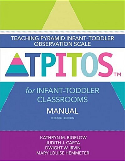 Teaching Pyramid Infant-Toddler Observation Scale (Tpitos(tm)) for Infant-Toddler Classrooms Manual, Research Edition (Paperback)