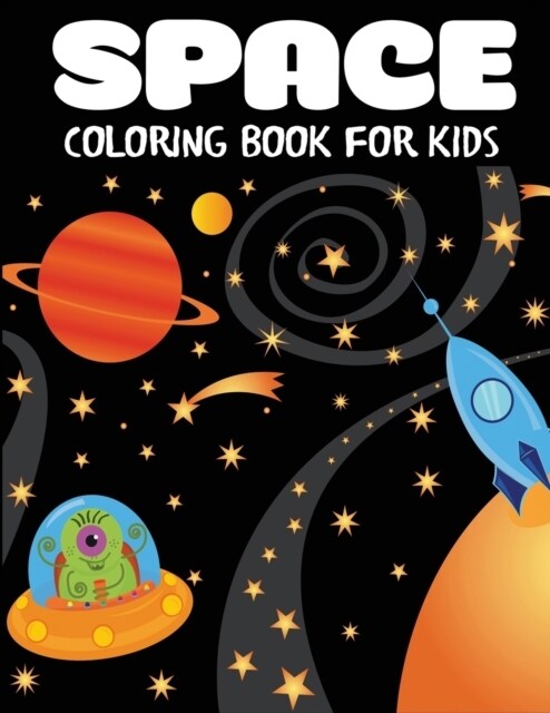 Space Coloring Book for Kids (Paperback)
