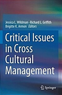 Critical Issues in Cross Cultural Management (Paperback, 2016)