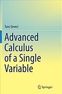 Advanced Calculus of a Single Variable (Paperback)