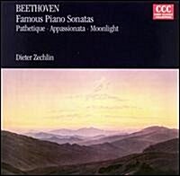 [수입] Dieter Zechlin - 베토벤: 피아노 소나타 8 비창, 14 월광, 23번 열정 (Beethoven: Piano Sonata No.8 Pathetique, No.14 Moonlight, No.23 Appassionata)(CD-R)