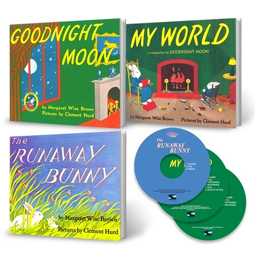 Pictory Margaret Wise Brown 3종 (픽토리 마가렛 와이즈 브라운 3종) (3 books + 3 CDs)