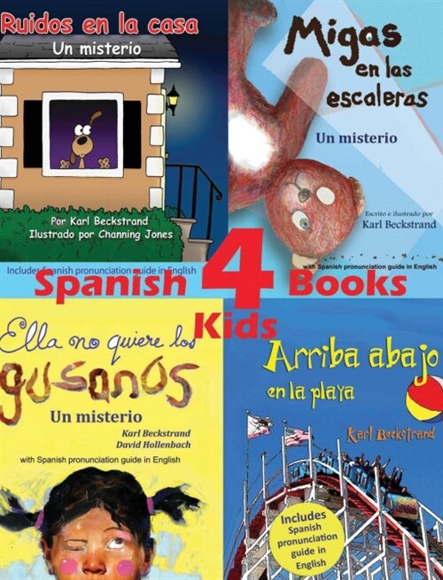 4 Spanish Books for Kids - 4 libros para ni?s: With pronunciation guide in English (Hardcover, Hard Cover)