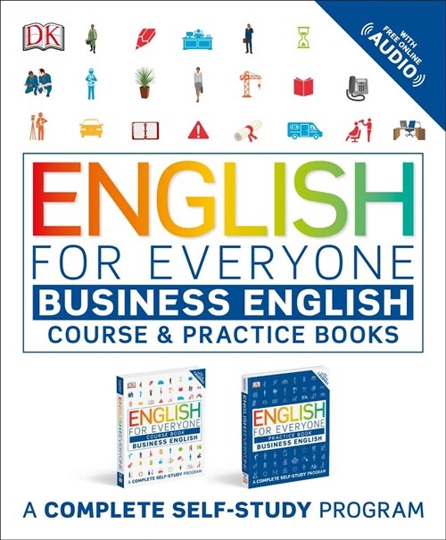 English for Everyone Slipcase: Business English Box Set: Course and Practice Books--A Complete Self-Study Program (Paperback)