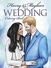 Harry and Meghan: The Wedding Coloring Book (Paperback)