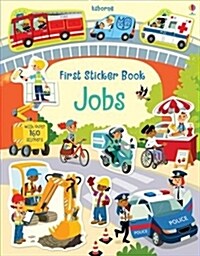 First Sticker Book Jobs (Paperback)