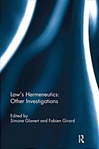 Laws Hermeneutics : Other Investigations (Paperback)