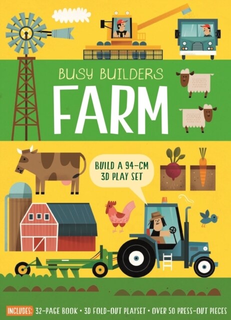 Busy Builders: Farm (Novelty Book)