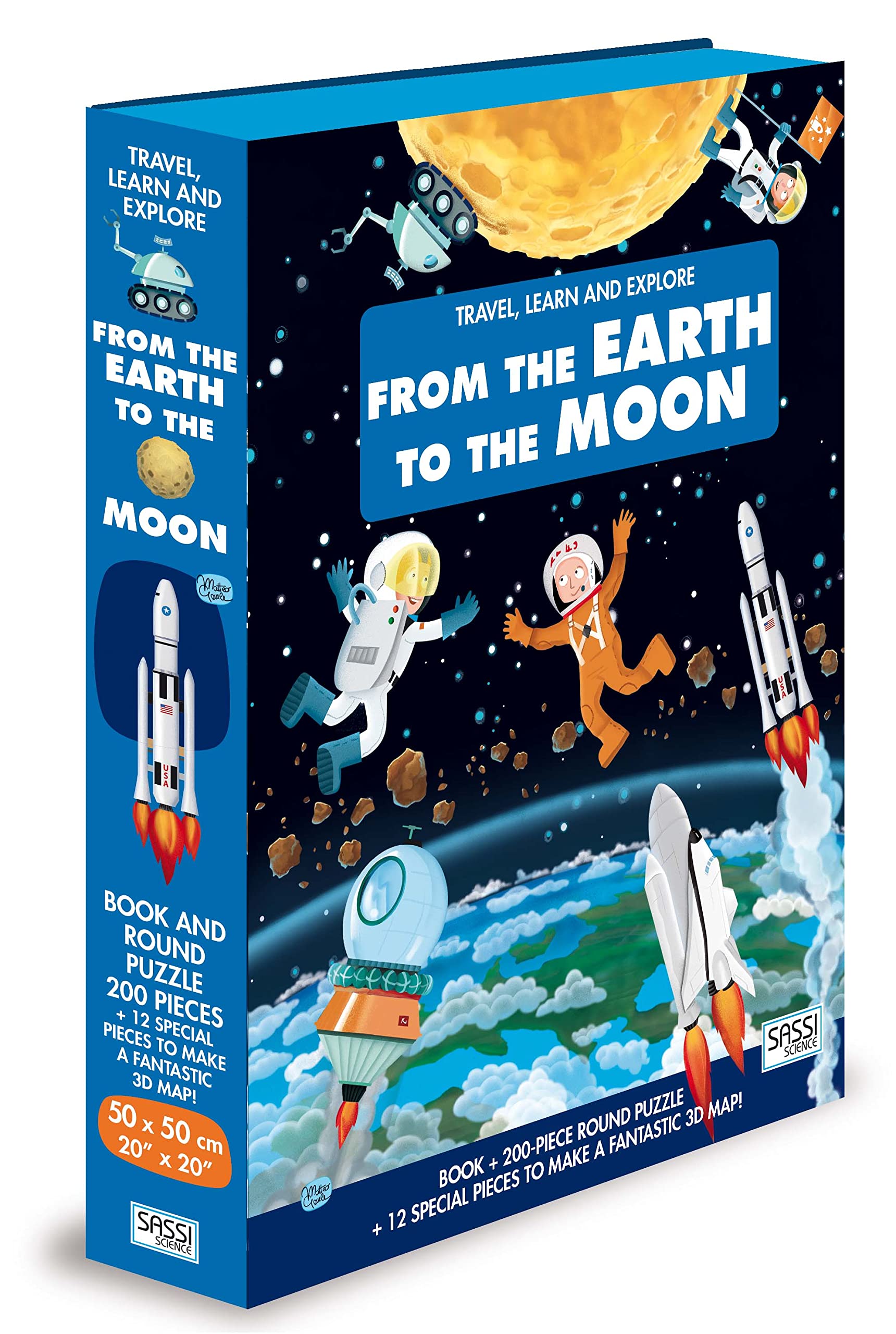 From the Earth to the Moon (Travel, Learn and Explore) (Hardcover)