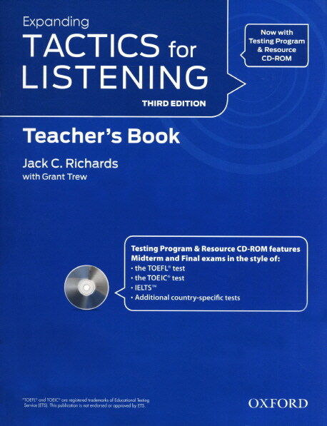 [중고] Tactics for Listening: Expanding: Teacher‘s Resource Pack (Multiple-component retail product, 3 Revised edition)