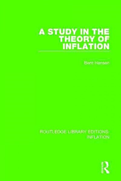 A Study in the Theory of Inflation (Paperback)