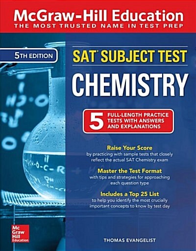 McGraw-Hill Education SAT Subject Test Chemistry, Fifth Edition (Paperback, 5)