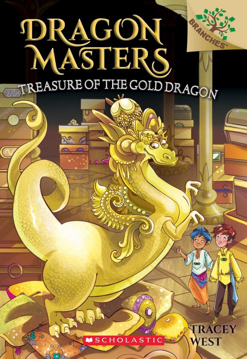 [중고] Dragon Masters #12 : Treasure of the Gold Dragon (Paperback)