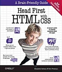 Head First HTML and CSS: A Learners Guide to Creating Standards-Based Web Pages (Paperback, 2)