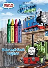 Thomas & Friends: Hide-And-Seek Engines [With 4 Chunky Crayons] (Paperback)