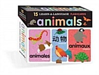 Learn-A-Language Flash Cards: Animals (Other)