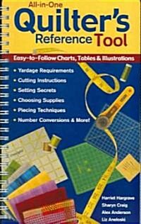 All-In-One Quilters Reference Tool (Paperback, Spiral)