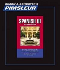 Pimsleur Spanish Level 3 CD: Learn to Speak and Understand Latin American Spanish with Pimsleur Language Programs (Audio CD, 2, Edition, Revise)