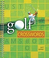 Golf Crosswords (Paperback, Spiral)