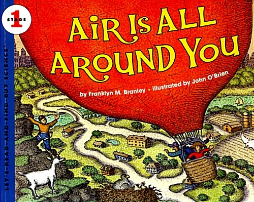 [중고] 영어 과학동화 1 : Air Is All Around You (Paperback)