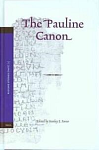 The Pauline Canon (Paperback, Softcover Repri)