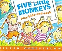 [중고] Five Little Monkeys Play Hide-And-Seek (Library Binding)