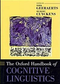 [중고] The Oxford Handbook of Cognitive Linguistics (Hardcover)