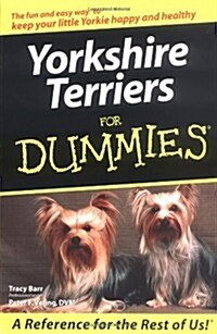 Yorkshire Terriers for Dummies (Paperback)