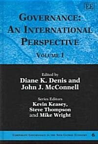 Governance: An International Perspective (Hardcover)