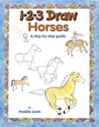 1-2-3 Draw Horses (Paperback)