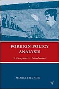 Foreign Policy Analysis: A Comparative Introduction (Hardcover)