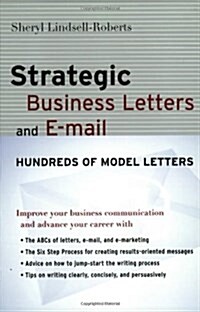 Strategic Business Letters And E-mail (Paperback)