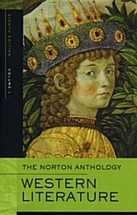 [중고] The Norton Anthology of Western Literature (Paperback, 8th)
