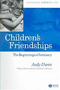 [중고] Childrens Friendships (Paperback)