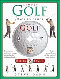 [중고] Simply Golf (Hardcover, DVD)