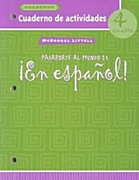 ?En Espa?ol!: Cuaderno de Actividades (Workbook) Level 4 (Paperback)