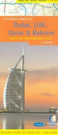 The Rough Guide To Dubai, UAE, Quatar & Bahrain (Map, FOL)