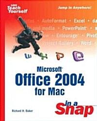 Microsoft Office 2004 For Mac In A Snap (Paperback)