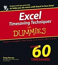 Excel Timesaving Techniques for Dummies (Paperback)